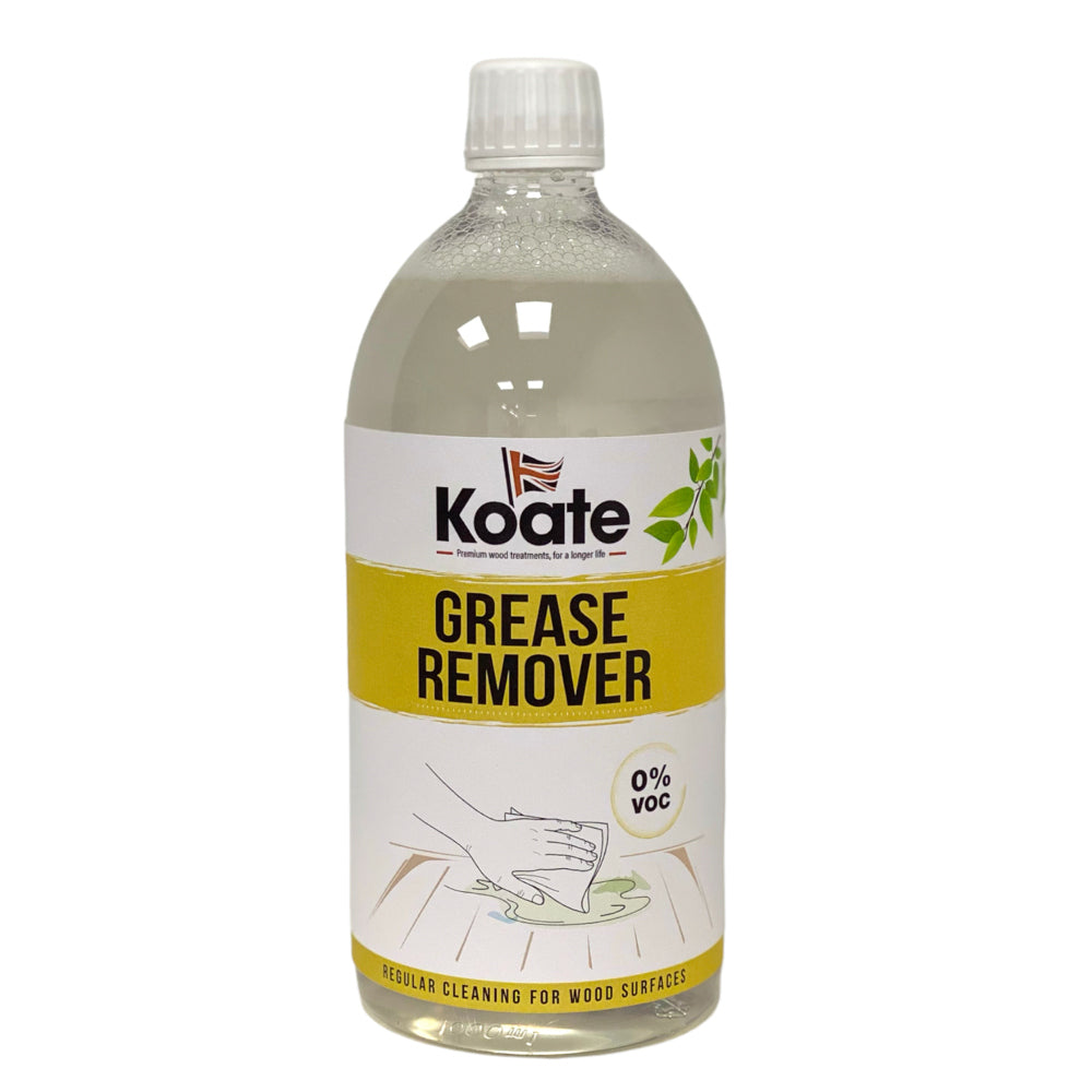 Grease Remover - To remove unwanted stains from wood