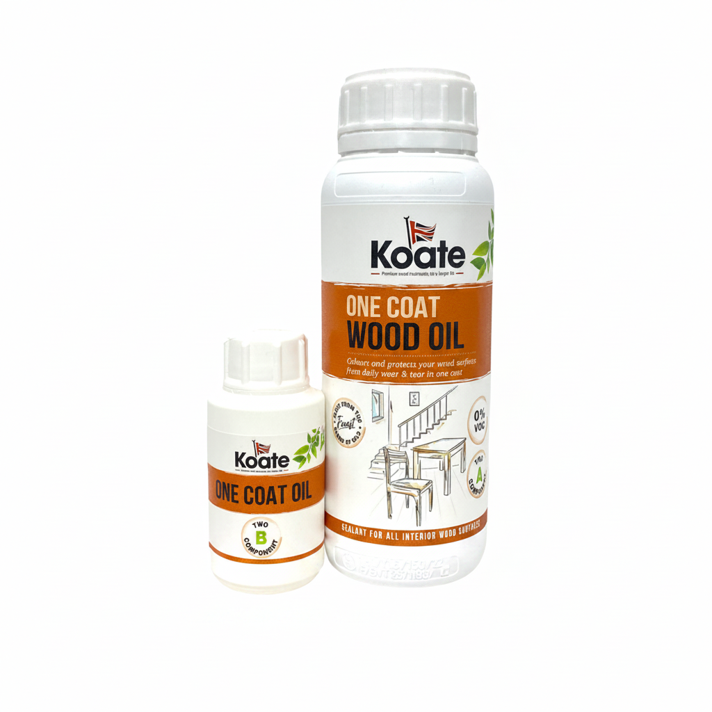One Coat Wood Oil DUO - Part A (Oil) + Part B (Accelerator Dryer)