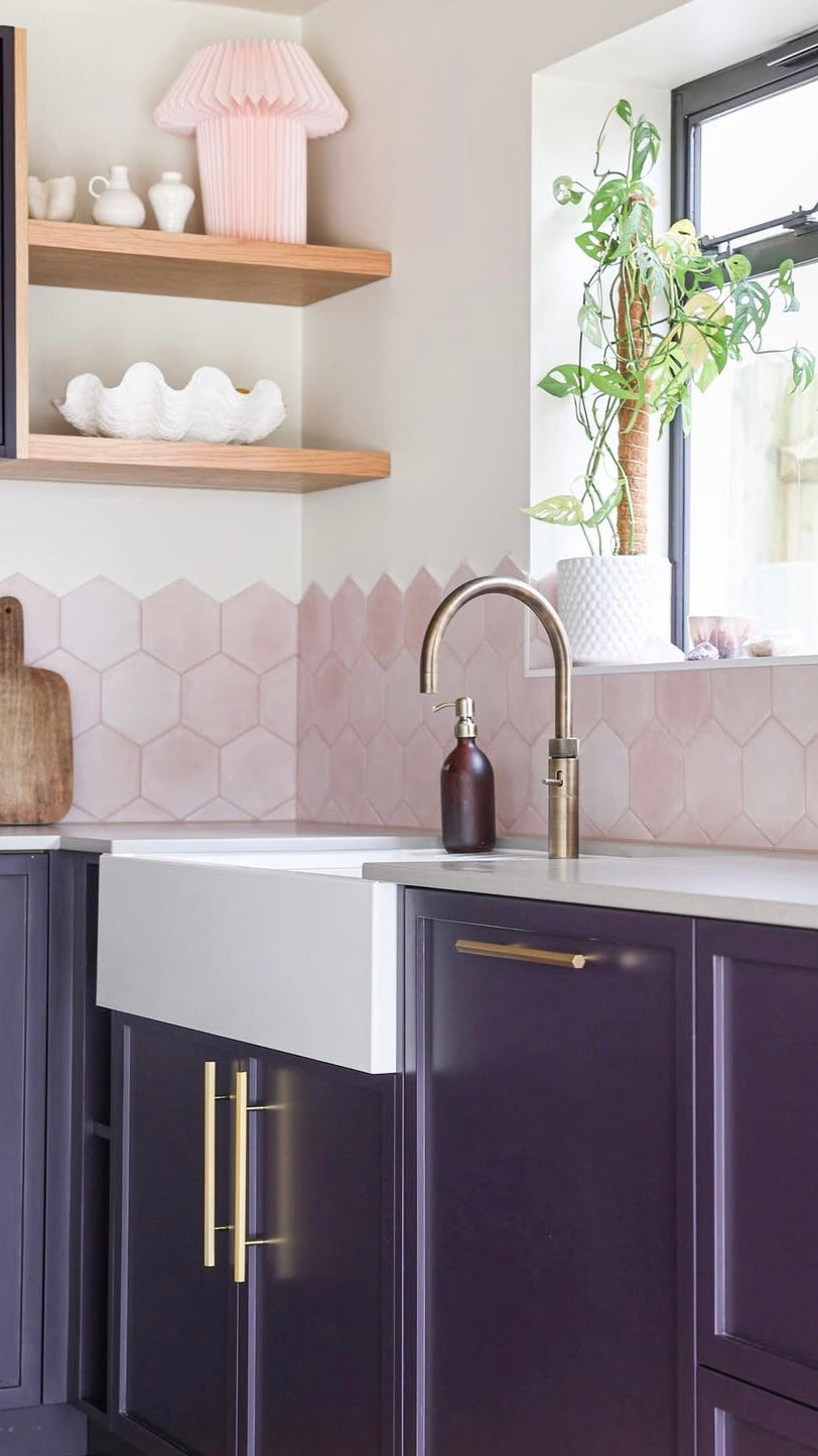 Kitchen & Dining Project – Soft Pastels | One Coat Wood Oil in Porcelain