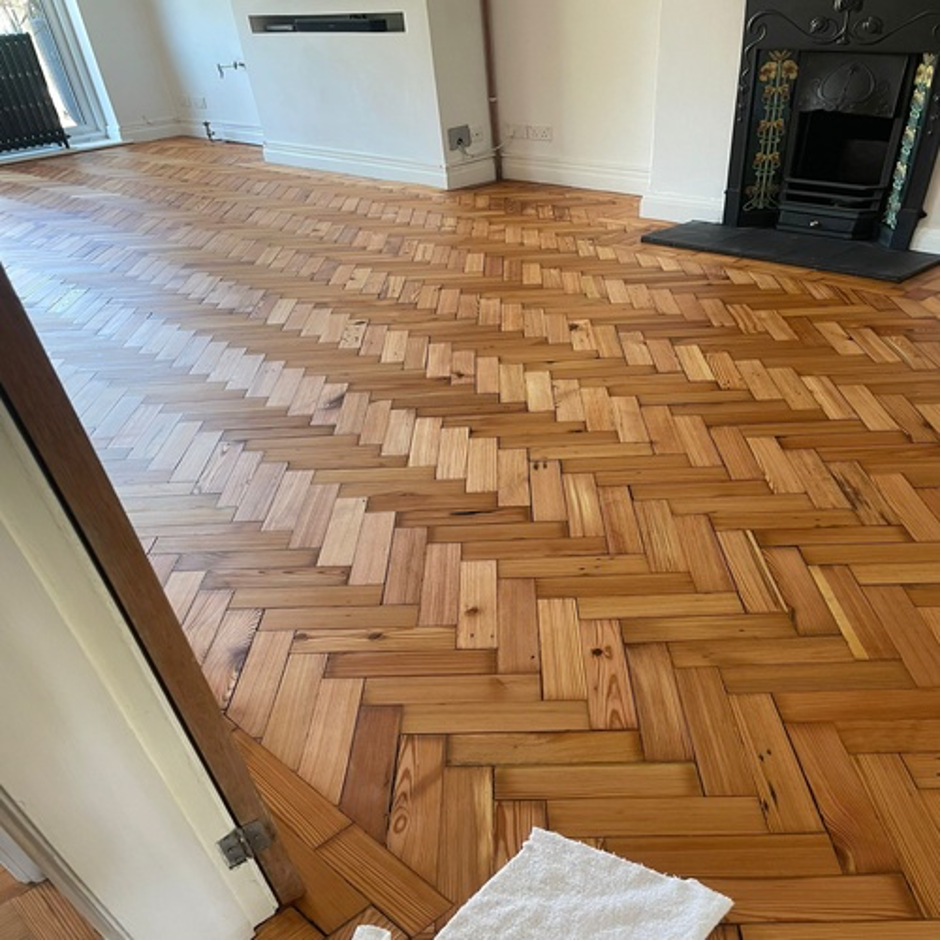 Pine Floor Refurbishment