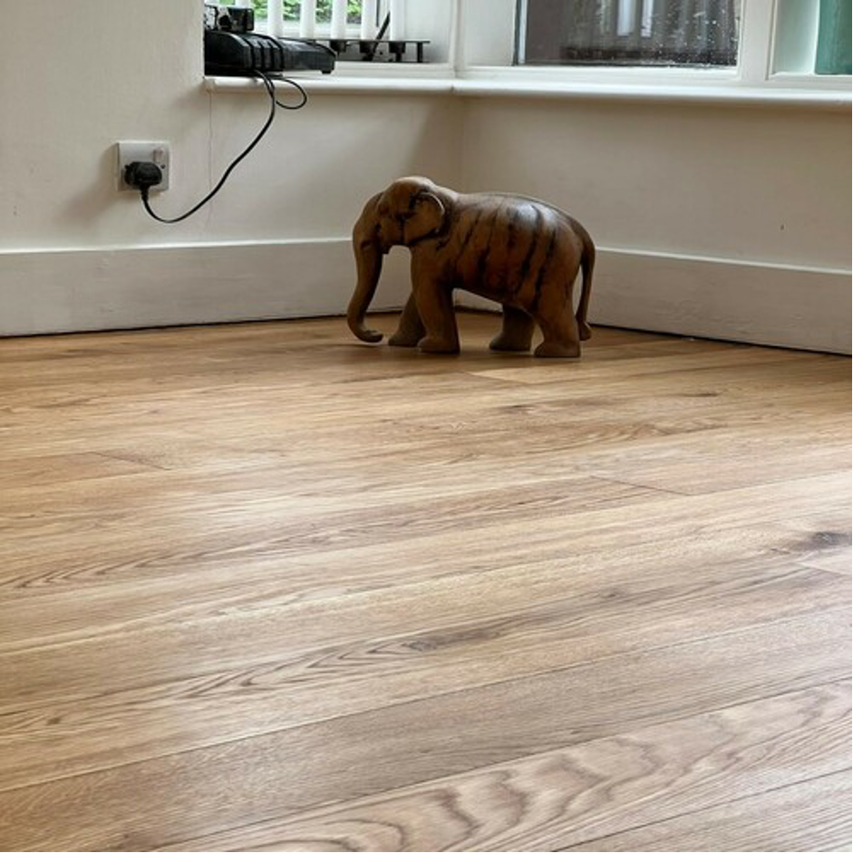 Solid Oak Floor Refurbishment