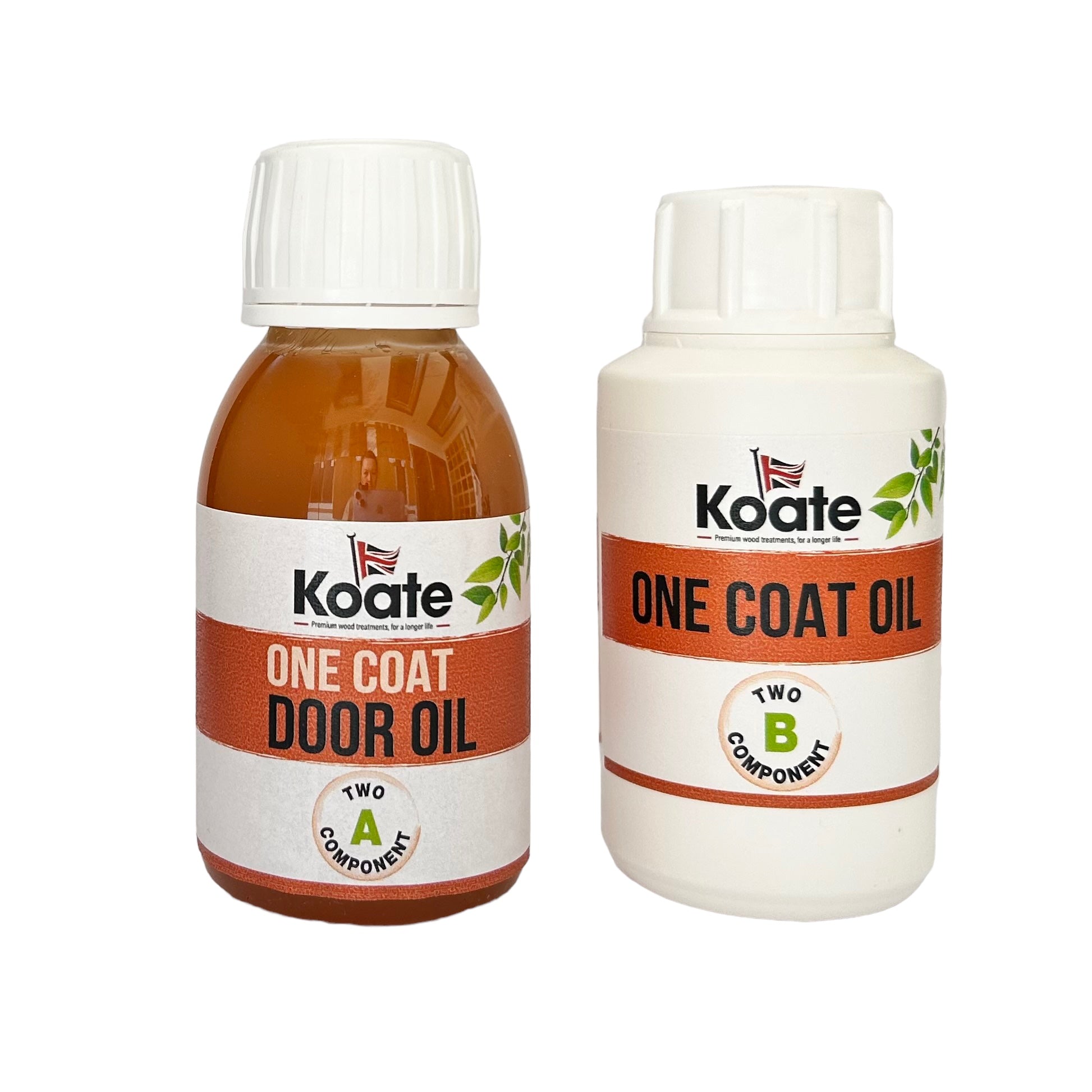 One Coat Door Oil DUO - Part A (Oil) + B (Accelerator Dryer) - 40 - 50m2 per litre